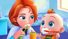 Baby care game for kids