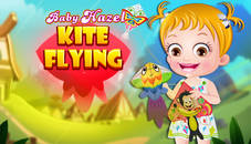 Baby Hazel Kite Flying