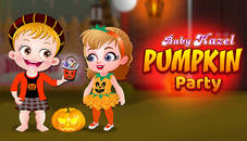 Baby Hazel Pumpkin Party