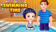 Baby Hazel Swimming Time