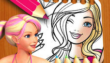 Barbie Doll Coloring Book