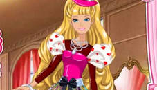 Barbie's Valentine's Patchwork Dress