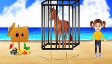 Beach Horse Escape