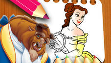 Beauty & the Beast Coloring Book