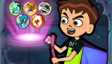 Ben 10 Halloween Bubble Shooter