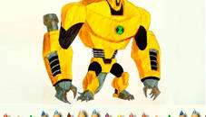 Ben10 Monsters Coloring