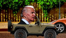 Biden Wheelie