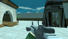 Blocky combat Shooting Arena 3D Pixel