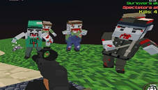 Blocky Combat Strike Zombie Survival