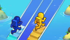 Bridge Ladder Race Stair game