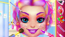 Candy Makeup Fashion Girl