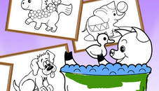 Cartoon Coloring for Kids Animals