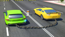 Chained Cars against Ramp hulk game