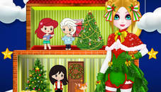 Christmas Puppet Princess House