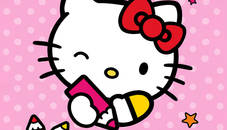 Color By Number With Hello Kitty