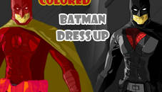 Colored Batman Dress Up