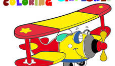 Coloring Book- Airplane V 2.0