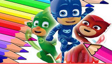 Coloring Book for PJ Masks