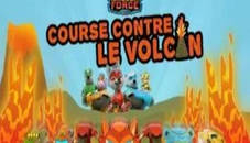 Course contre le volcan