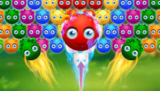 Cute Monster Bubble Shooter