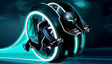 Cyber Tron biker