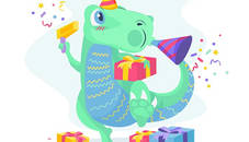 Dino Party Jigsaw