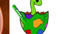 Dinosaurs Coloring Book Part I