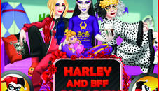 Dress Up Game: Harley and BFF PJ Party