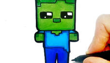 Easy Kids Coloring Minecraft