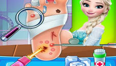 Elsa Foot Doctor Clinic : Frozen  Surgery Hospital