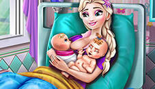 Elsa Mommy Twins Birth