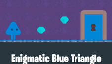 Enigmatic Blue Triangle