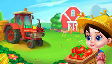 Farm House Farming Games for Kids