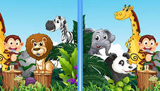 Find Seven Differences - Animals