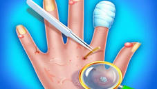 Fun Baby Care Kids Game - Hand Skin Doctor