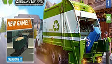 Garbage Truck Simulator : Recycling Driving Game