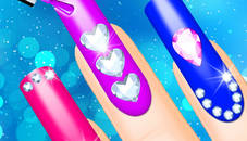 Glow Nails: Manicure Nail Salon Game for Girls