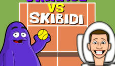 Grimace Vs Skibidi