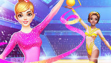 Gymnastics Girls Dress Up Game