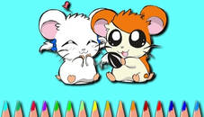 Hamster Coloring Book