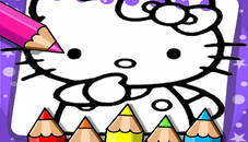 Hello Kitty Coloring Book