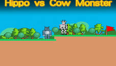 Hippo vs Cow Monster