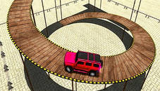 Impossible Tracks Prado Car Stunt Game