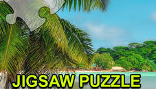 Jigsaw Puzzle On The Beach