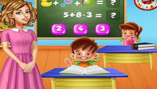 Kindergarten School Teacher Kids Learning Games