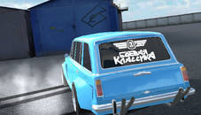 Lada Russian Car Drift