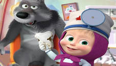 Masha and the Bear- Free Dentist Hospital Surgery