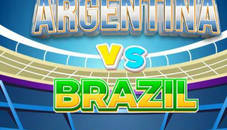 Match Football Brazil or Argentina