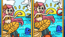 Mermaids: Spot The Differences