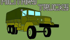 Military Trucks Coloring